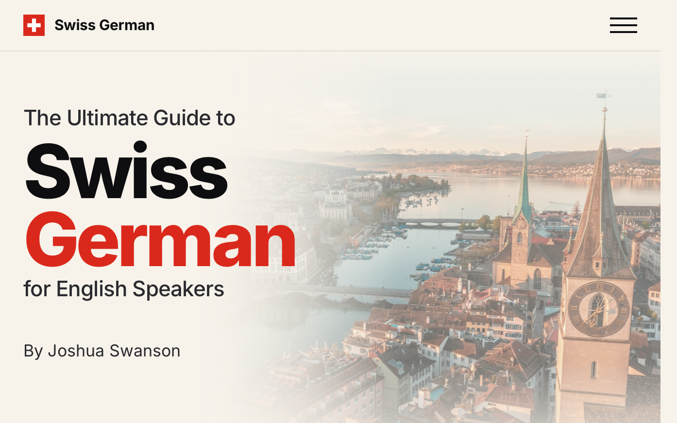 Ultimate Guide to Swiss German preview